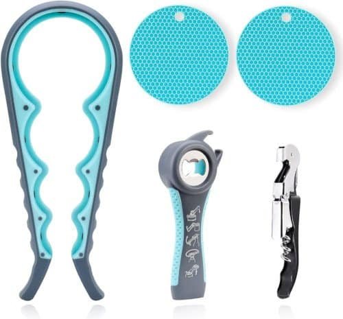 5-Pack Bottle Jar Opener Set