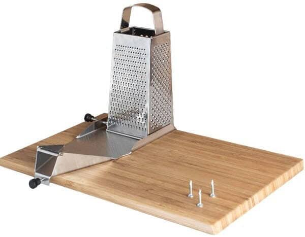 One handed cutting board for meal prep