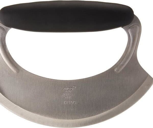 Stainless Steel Rocker Knife, Black